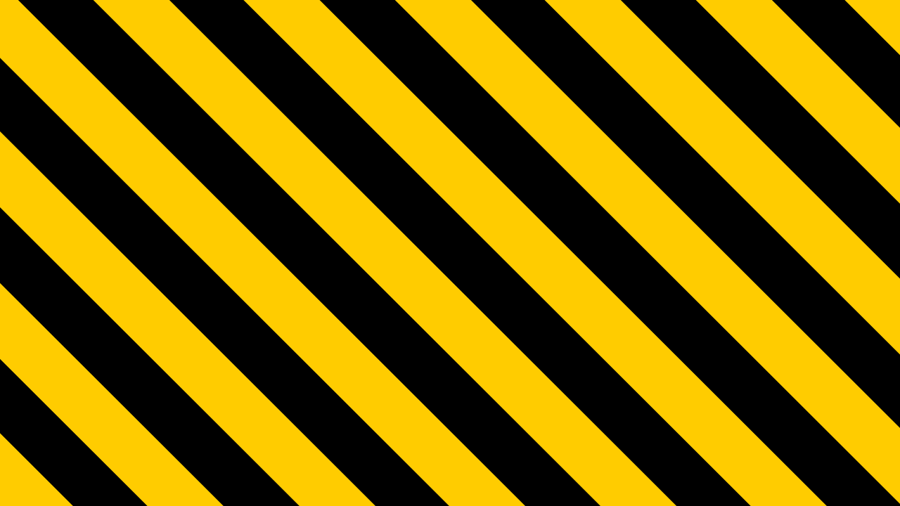 Hazard Stripes - large